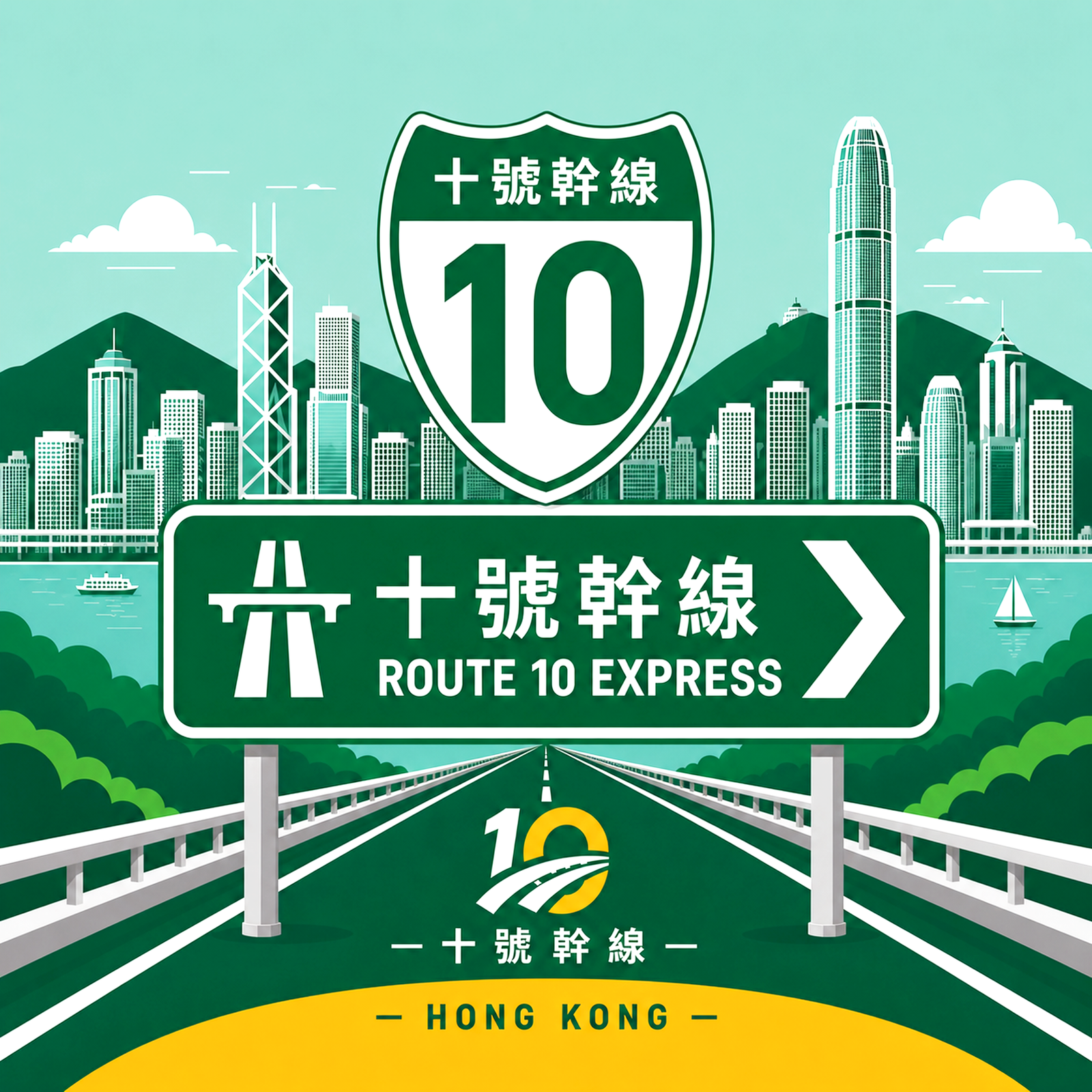 十號幹線 Logo